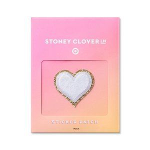 NWT White Heart Patch, 3 Available - Pack 1pc Each - Stoney Clover Lane x Target